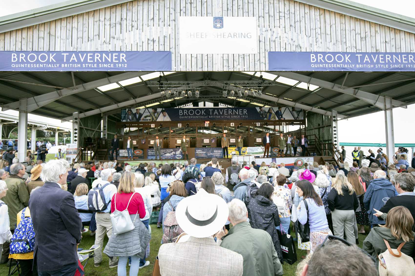 GYS23 - Chic to Sheep at the Great Yorkshire Show as the Sheering Area becomes a catwalk