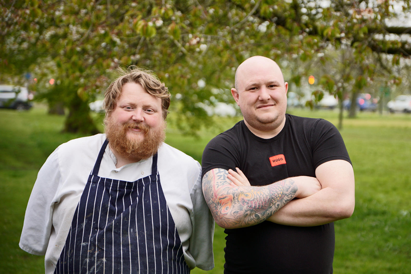 Matt Hutchinson and Simon Edwards are chefs, work colleagues, friends and now runners (again) in the Great North Run.