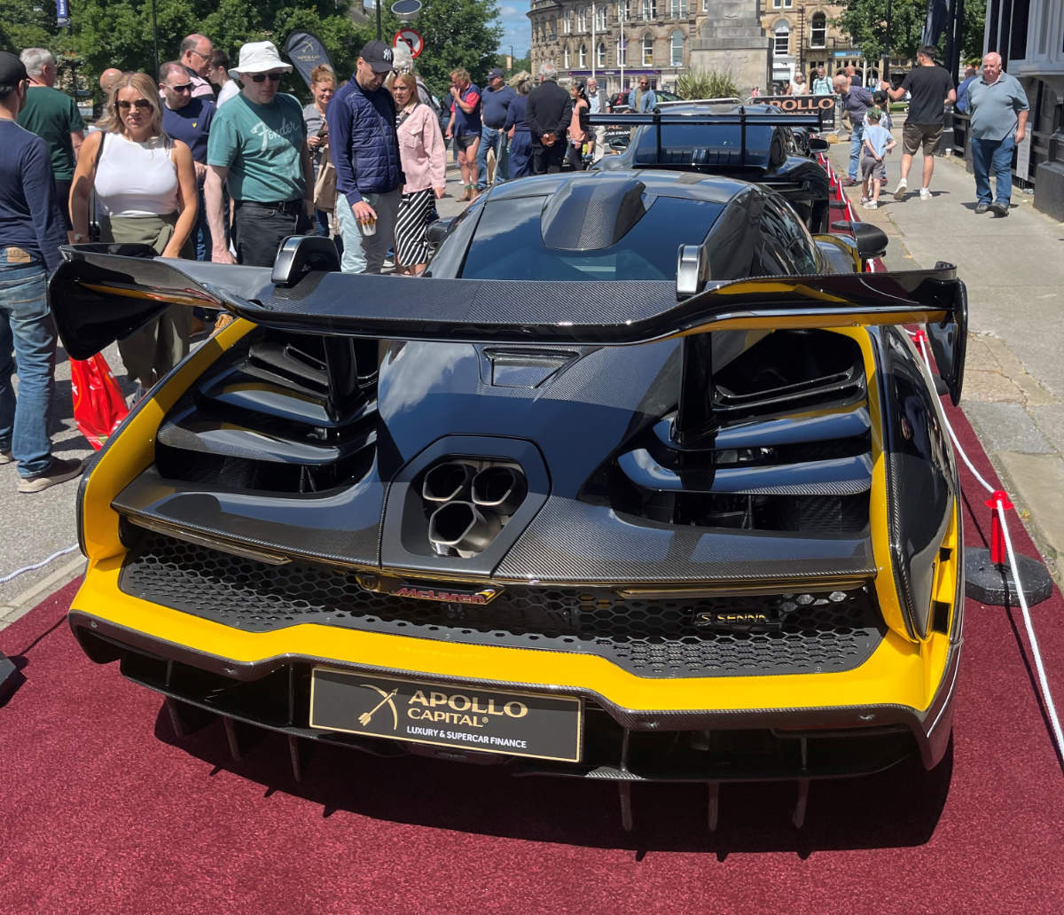 Harrogate supercar and classic car event
