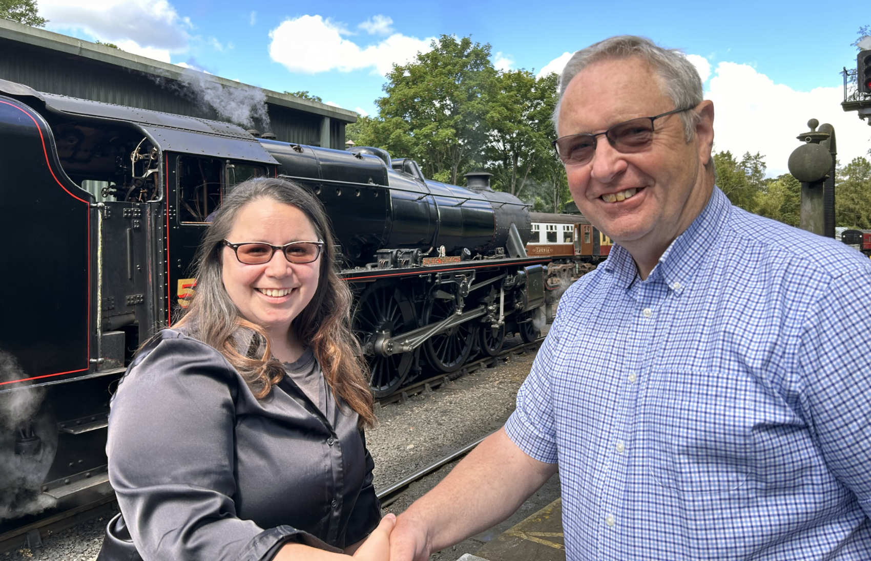 NYMR Laura Strangeway & Jerry Swift