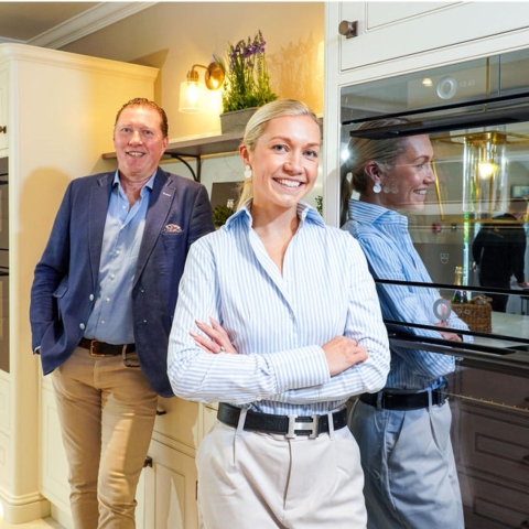 Richard Grafton (left), managing director; and Charlotte Grafton, operational director
