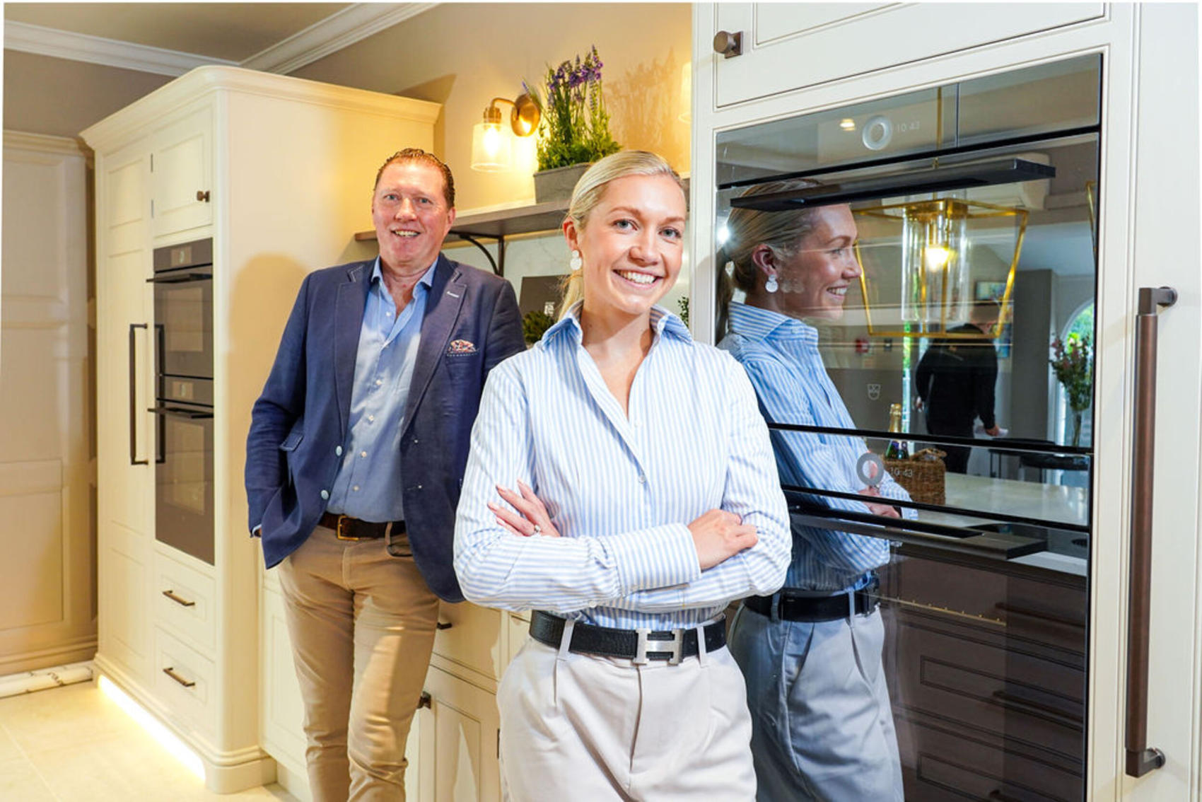 Richard Grafton (left), managing director; and Charlotte Grafton, operational director