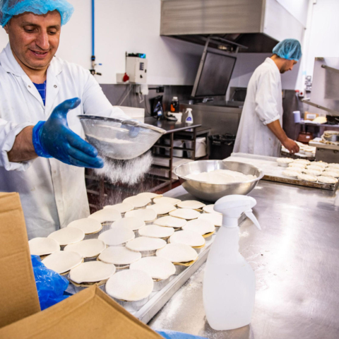 Yorkshire Handmade Pies in production