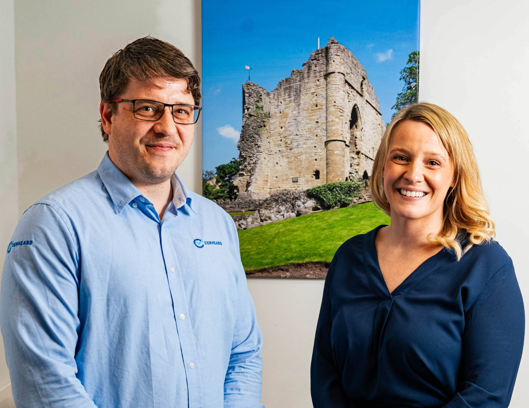 Chris Lambert (Technical Director) & Ashleigh Lambert (Commercial Director) // Exterior of 8 York Place, Knaresborough