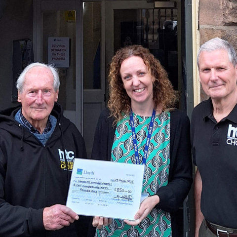 Frank Ward, Nicola Ridgway and Andrew Forsyth