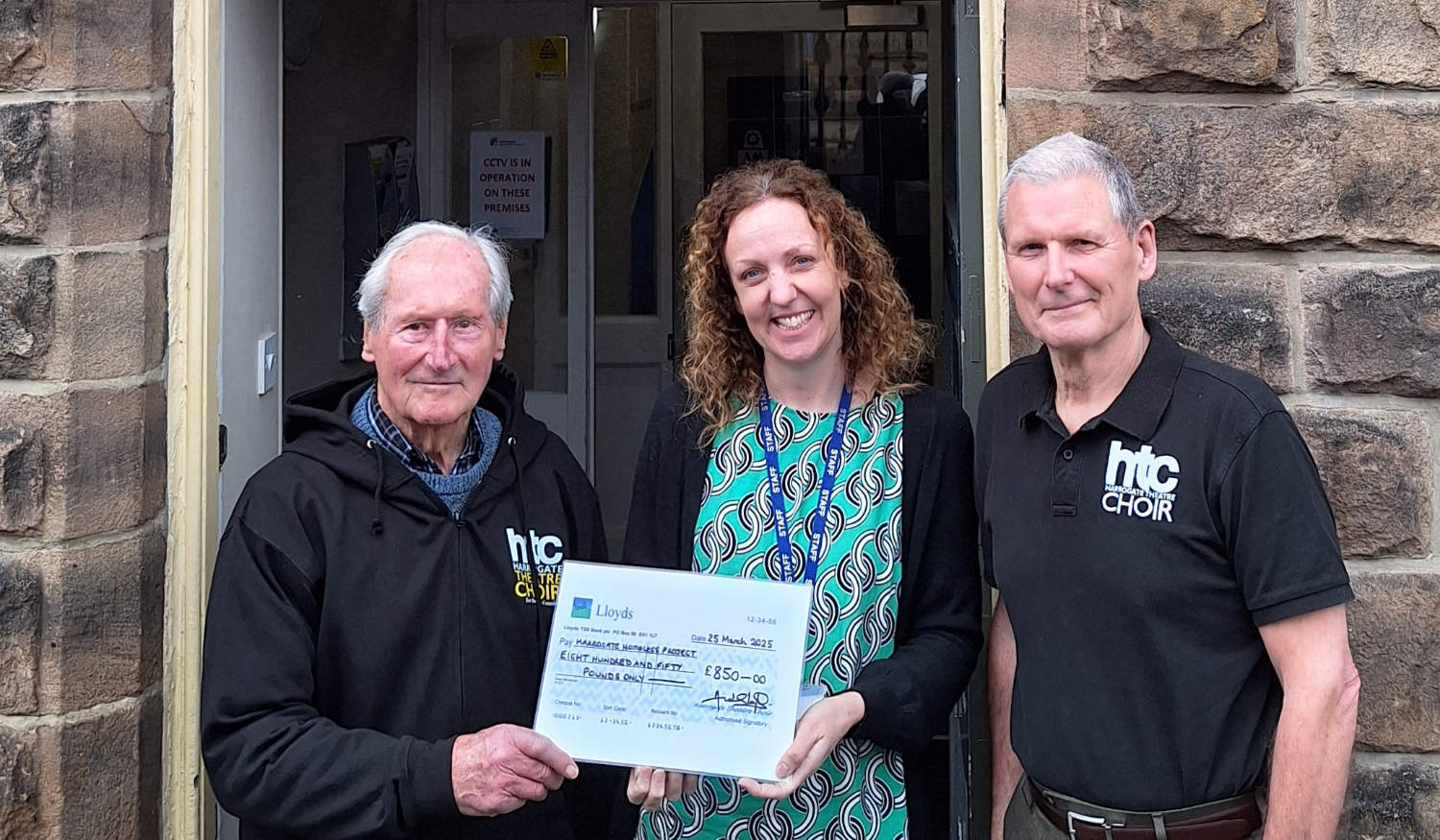 Frank Ward, Nicola Ridgway and Andrew Forsyth