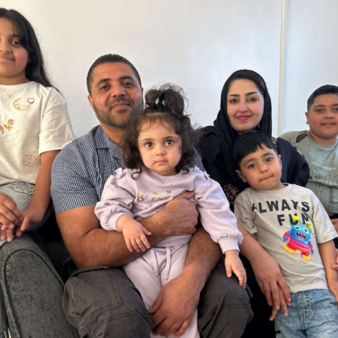 Rahimi family group shot