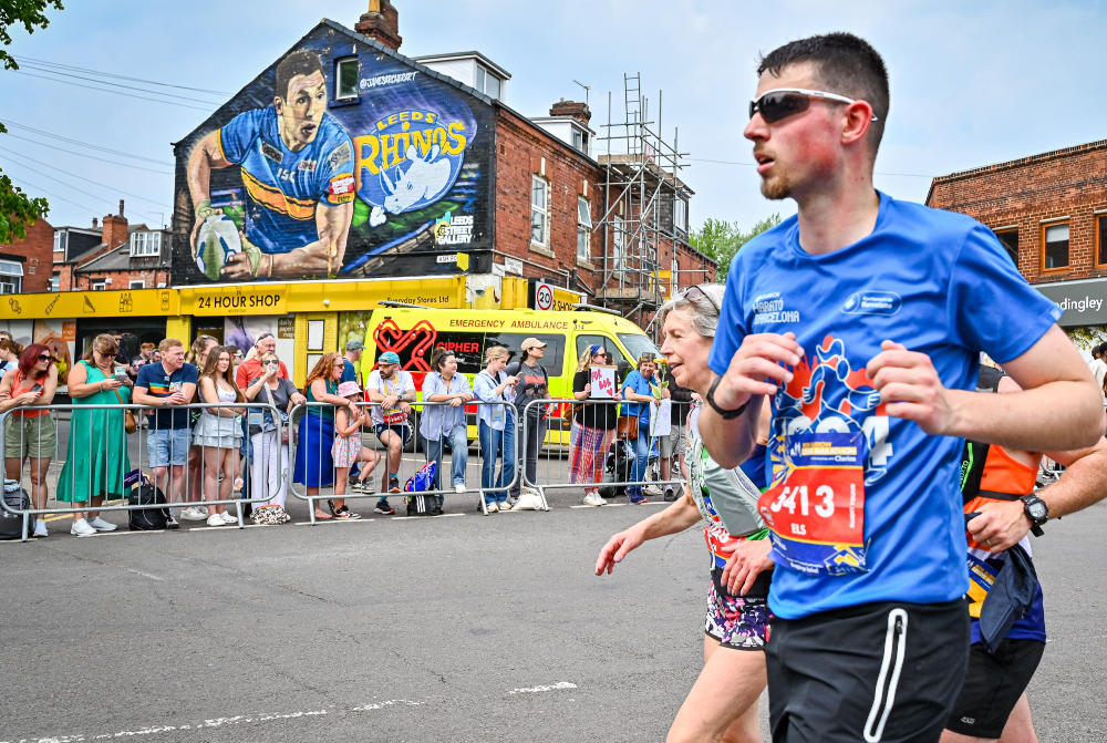 Rob Burrow Leeds Marathon 2024