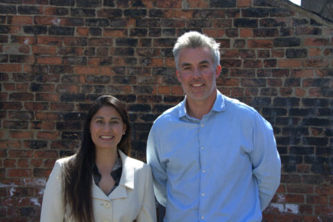 Natasha Babar Evans CEO at Better Connect and Mayor David Skaith