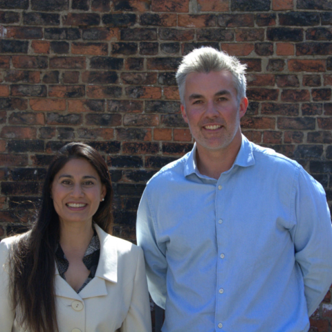 Natasha Babar Evans CEO at Better Connect and Mayor David Skaith
