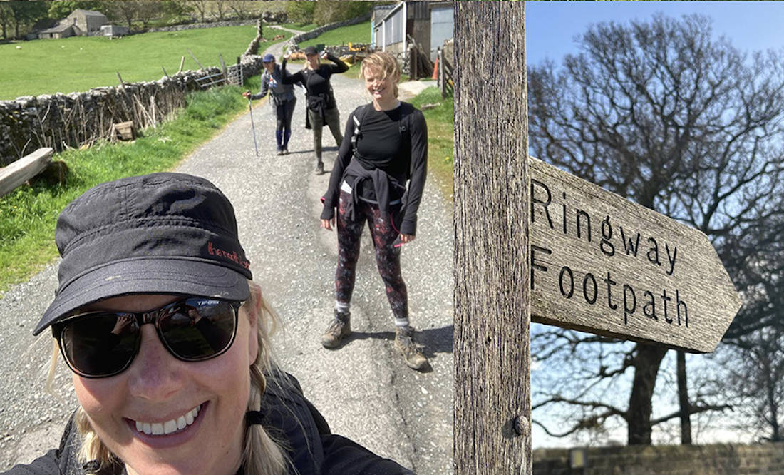 The Win Business Solutions team of Jen Winterschladen and Karen Winspear are launching a new series of guided hikes around the Harrogate and North Yorkshire countryside for both businesses and friends to enjoy
