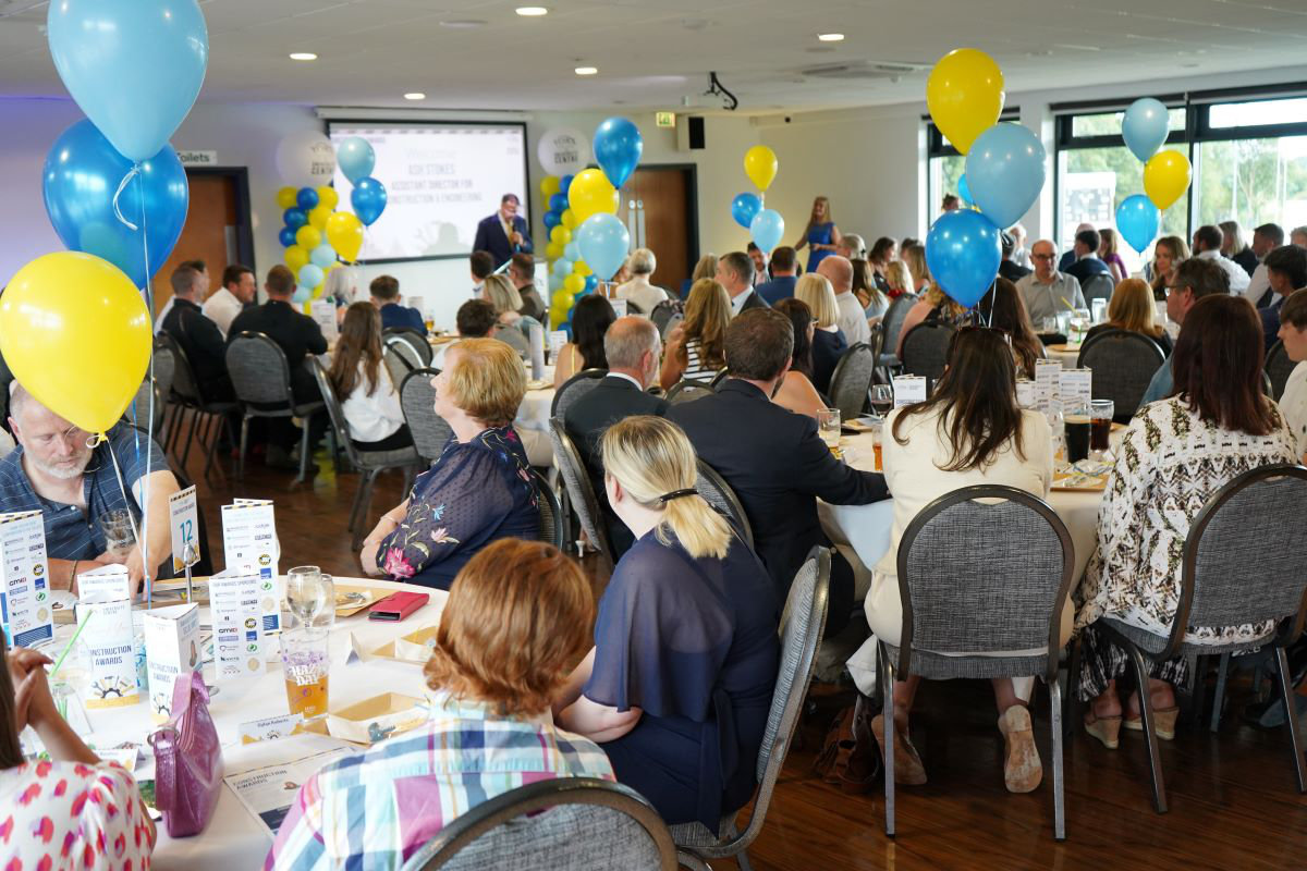 Around 120 guests attended the night