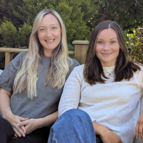 Hannah Thomson and Hanna Pumfrey founders of Life Postpartum