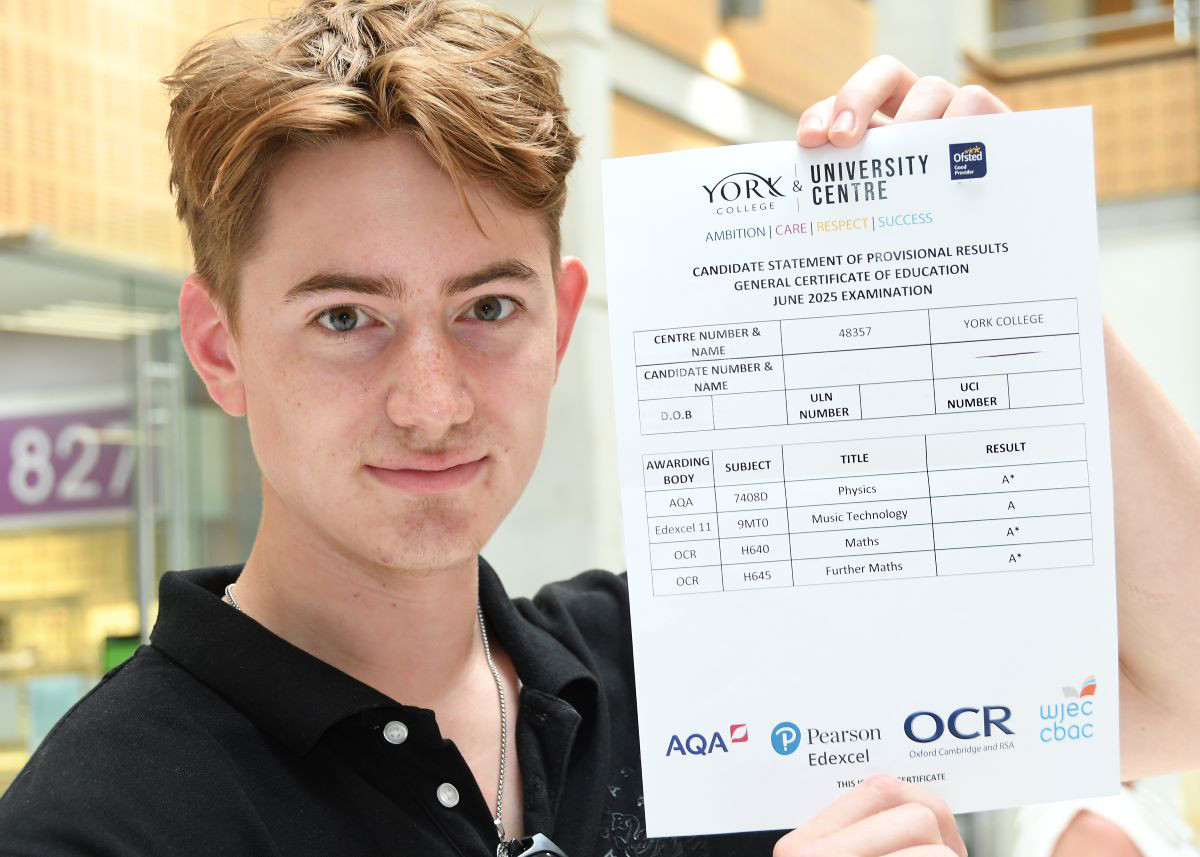 Joshua Davies with results