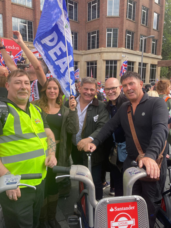 unite the kingdom’ rally in London
