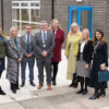 (from left) North Yorkshire Council’s assistant director for inclusion, Amanda Fielding, Emma Sullivan, from the Lighthouse Learning Trust, Jordan Ingram from the Department for Education, North Yorkshire Council’s head of SEND strategic planning resources Chris Reynolds, Joanne Finney from the Department for Education, (DfE), Cllr Annabel Wilkinson, Katherine Atkinson and Katie Parlett from the Lighthouse Learning Trust.