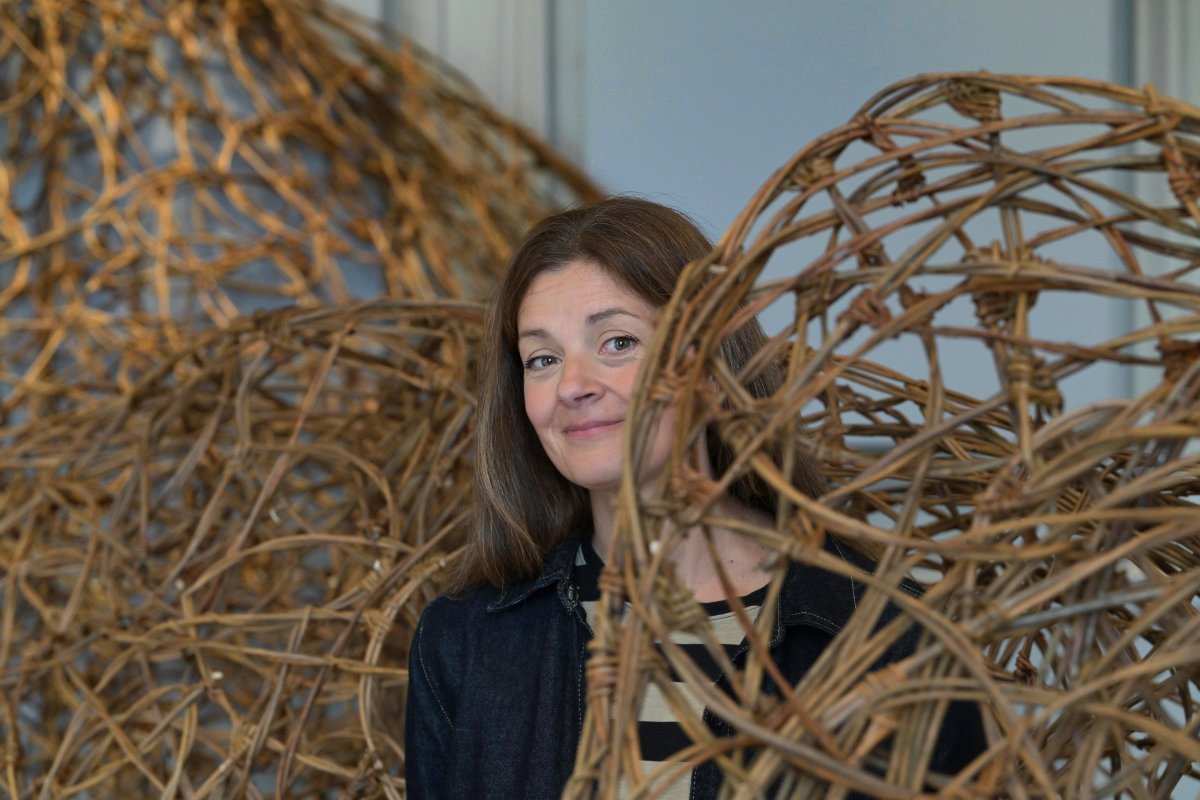 Laura Ellen Bacon_In among the willow at Beningbrough Wilderness Exhibition_c_National Trust_Anthony Chappel Ross