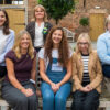 aura Copeland (Women In Farming Coordinator), Louise Day, Sophie McCandlish (Autumn Gathering Chair), Kathryn Bumby, Helen Stanier and Jill Gray (Yorkshire Rural Support Network Chair).