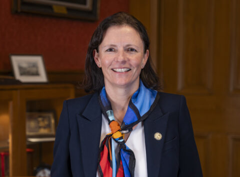 Clare McNaught - President of RCSEd