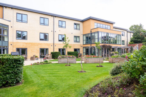 Care UK’s Harcourt Gardens, on Harcourt Road, achieved the Silver Award in this year’s Harrogate in Bloom Awards