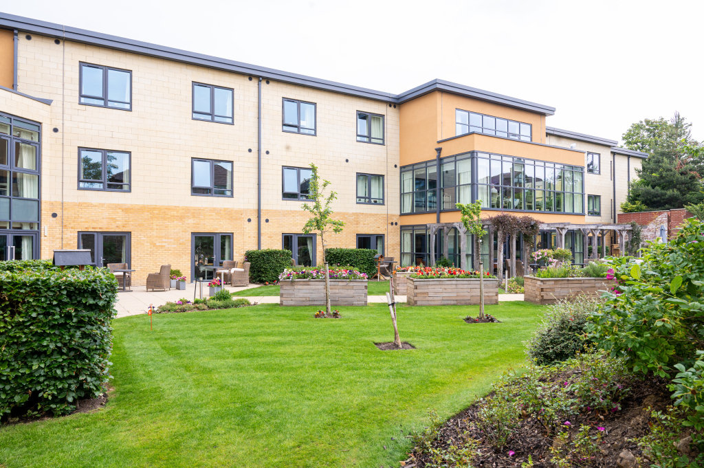 Care UK’s Harcourt Gardens, on Harcourt Road, achieved the Silver Award in this year’s Harrogate in Bloom Awards