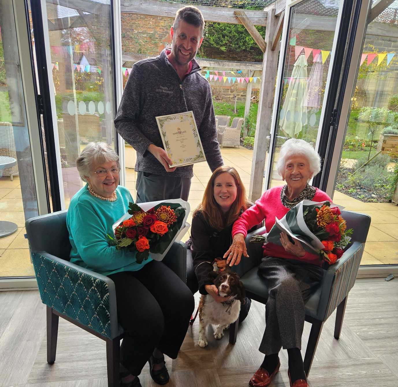 Care UK’s Harcourt Gardens, on Harcourt Road, achieved the Silver Award in this year’s Harrogate in Bloom Awards