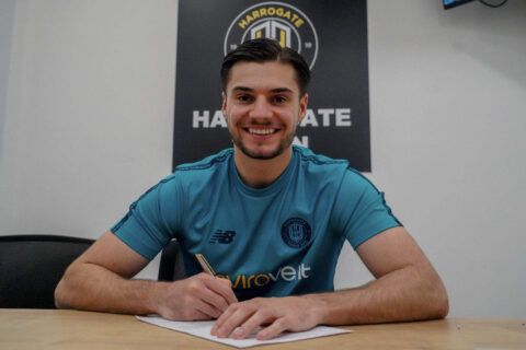Harrogate Town AFC are delighted to confirm the signing of Grant Horton on a permanent contract until the end of the season, with the option of an extra year.