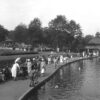 Harrogate Valley Gardens boating lake