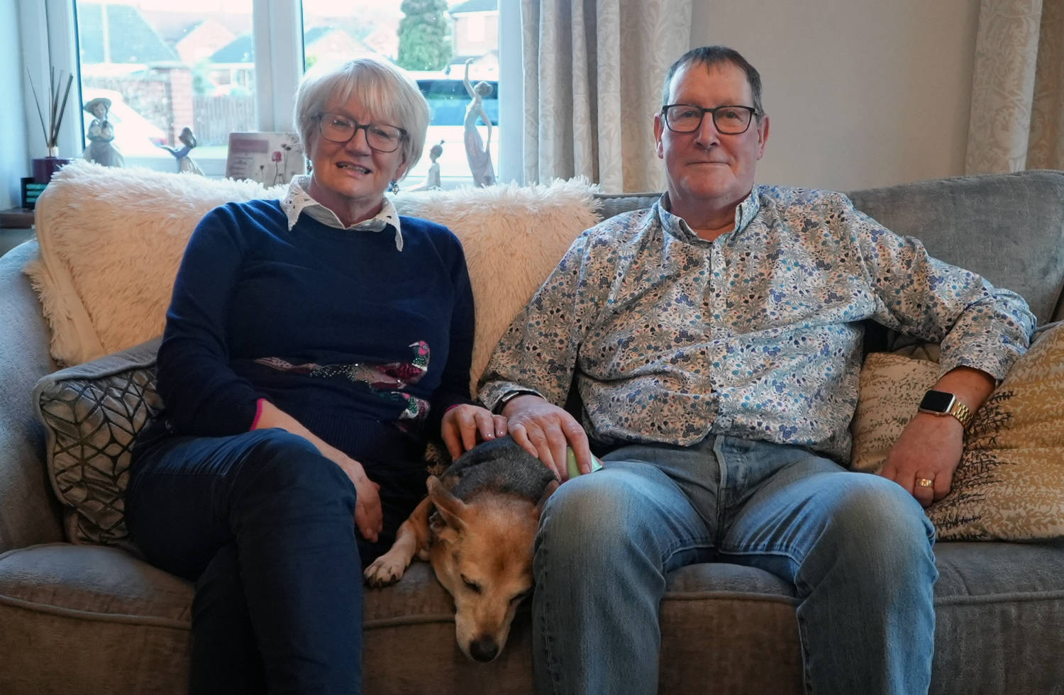 Margaret Metcalfe, aged 67, and her 68-year-old husband, Tim, from Northallerton, had considered fostering years ago