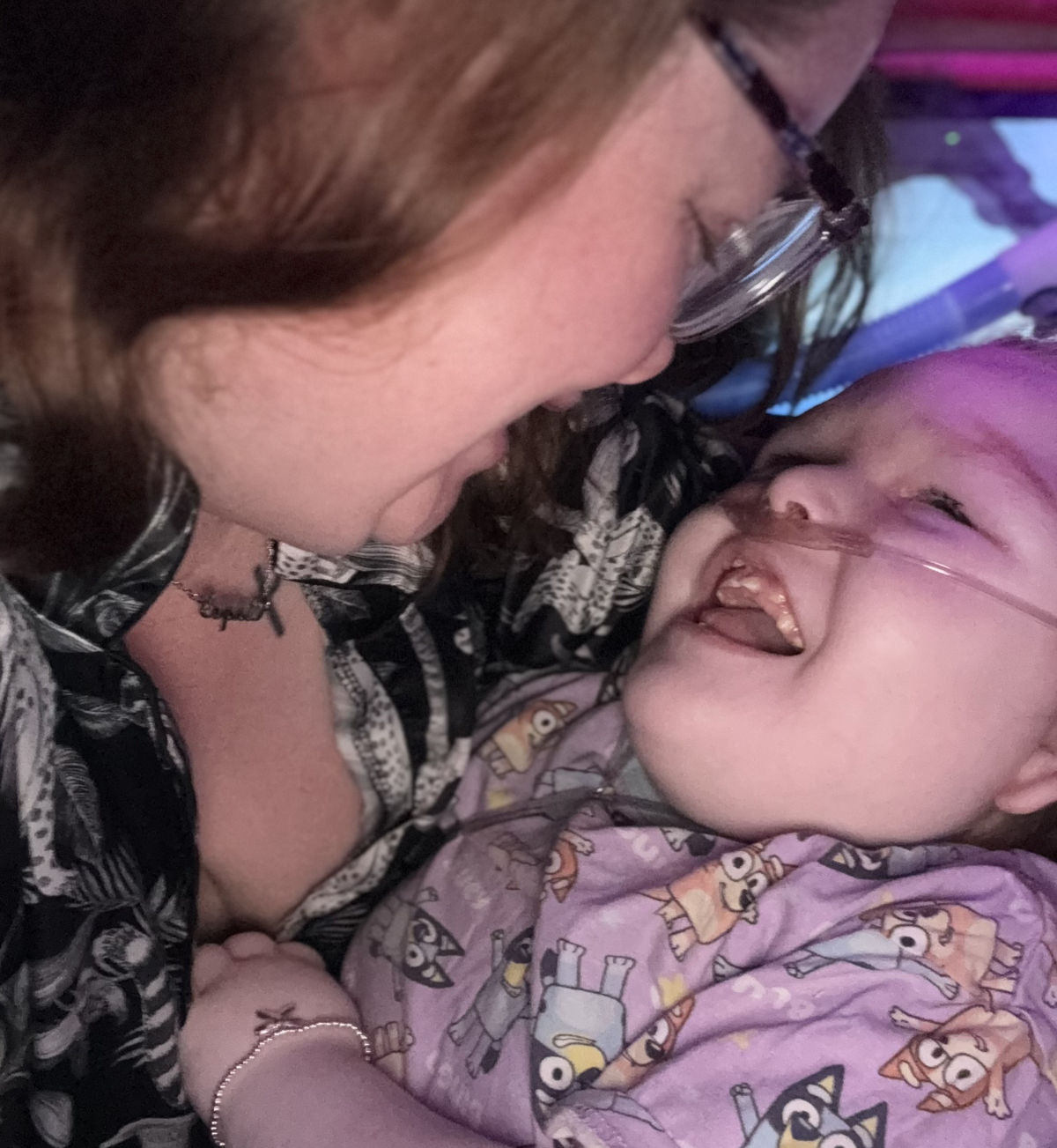 Sophie and Alayna Bateson, who are supported by Martin House