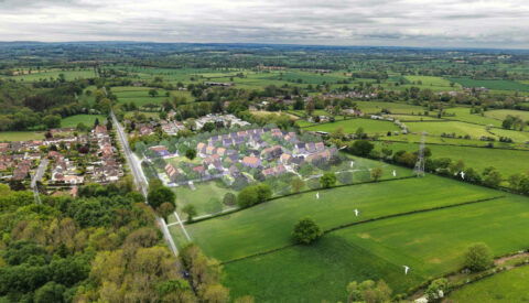 An illustration of Bellway Strategic Land’s proposals for the land north of Ripley Road in Scotton, which are the subject of public consultation - copyright Bellway