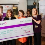 Left to right Chelsea Ashman, Stephen Ryder, Julia Lightfoot, Kate Rogatta and far right is Jill Shearer