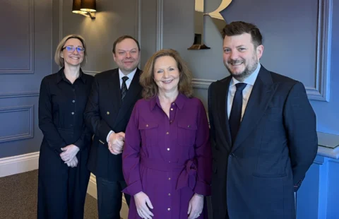 Alison Walker, Karl Dembicki, Rachel Tunnicliffe and Sam Jenner, Raworths