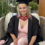 Ellie at her graduation