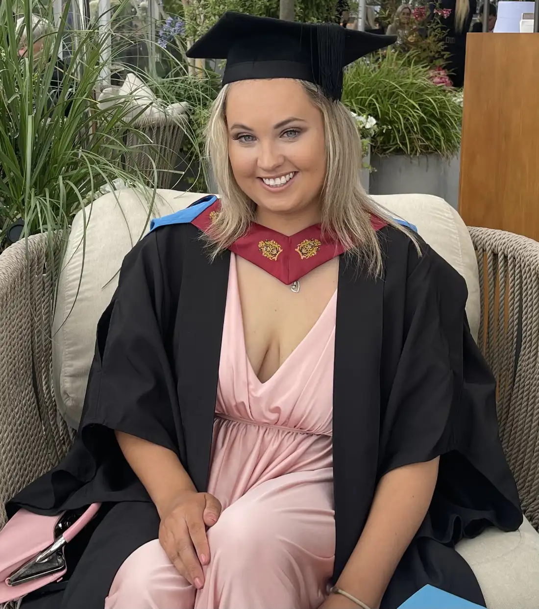 Ellie at her graduation