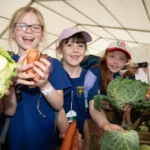 Children enjoying a visit to the Discovery Zone at the Great Yorkshire Show