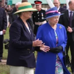 Margaret Chapman hosting HM Queen Elizabeth II at the 2008 Great Yorkshire Show