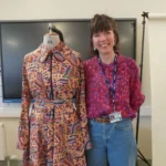 Sarah Summers with her design