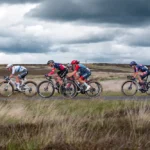 Riders in the women’s race of the Tour of Britain are pictured passing through the North Yorks Moors during last year’s event. (Pic credit: swpix.com)