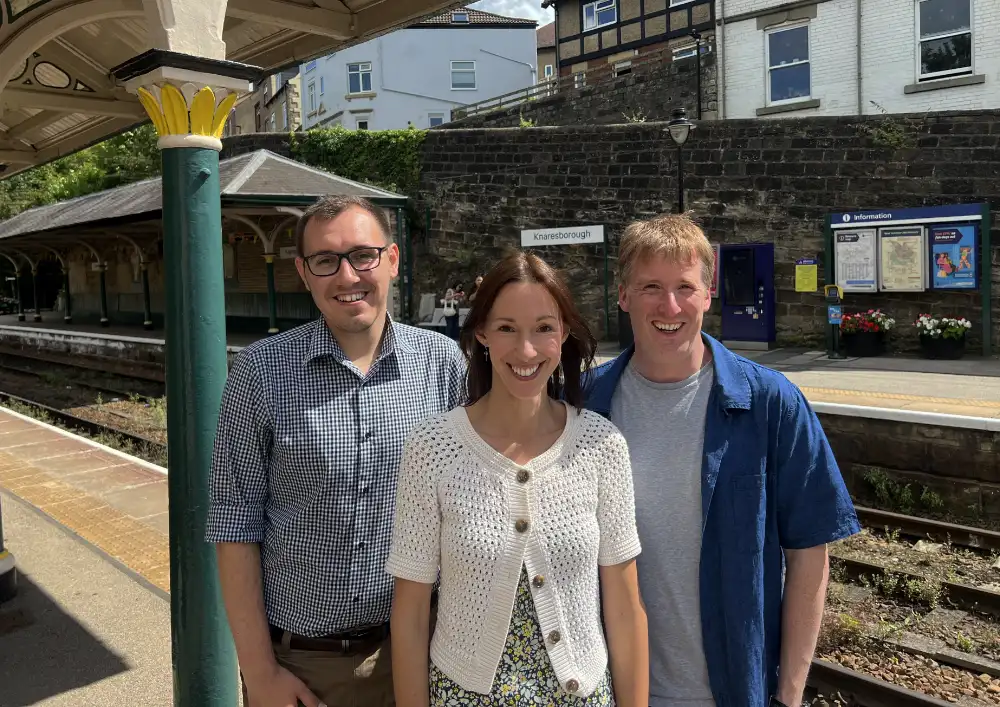 Tom Gordon MP, Hannah Gostlow, Matt Walker
