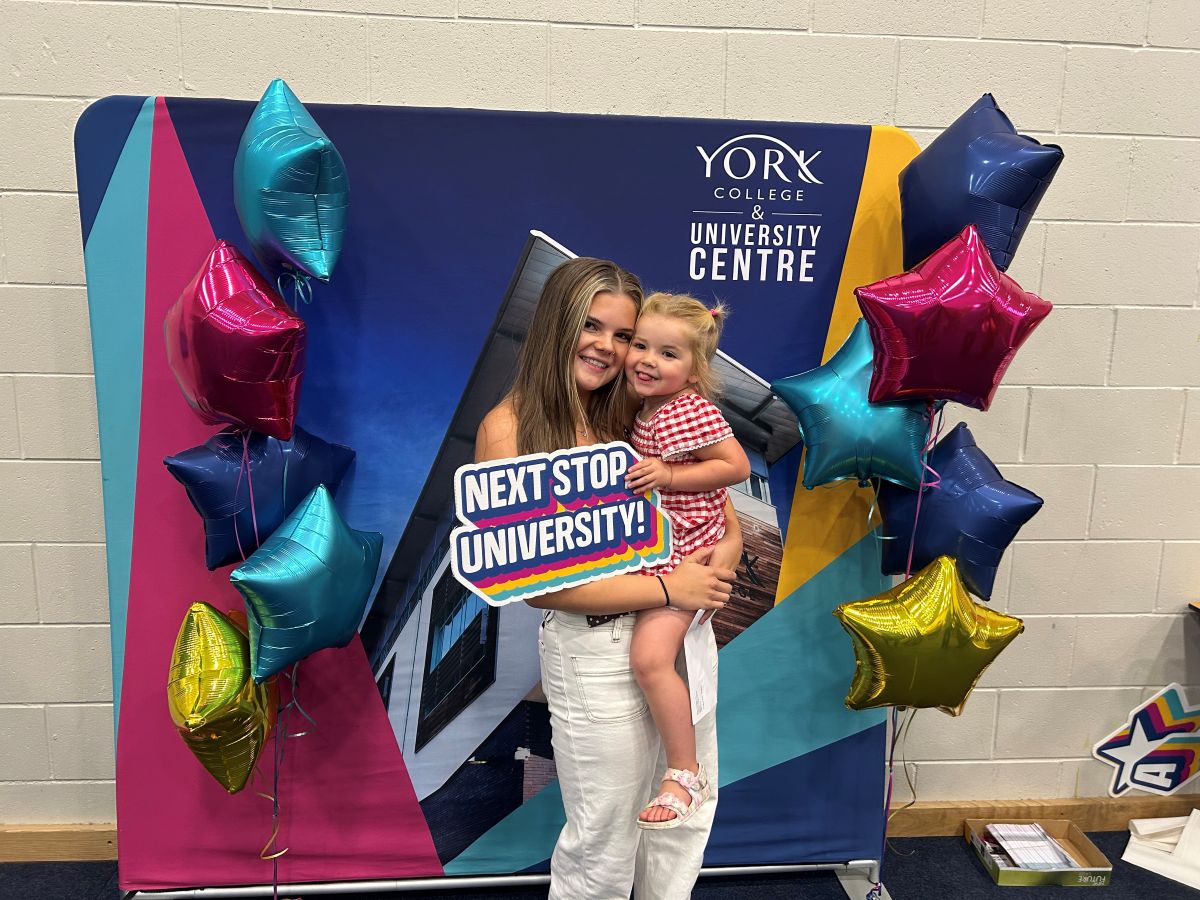 Rose Staniforth and daughter Bo